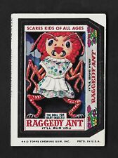 1974 Topps Wacky Packages Raggedy Ant 9th Series Tan Back EX picture