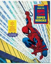 PROMO CARD-DRAW THE MARVEL COMICS SUPER HEROES-SPIDER-MAN-1995-KLUTZ picture