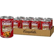 Campbell’s Chunky Soup, Sirloin Burger With Country Vegetable Beef Soup, 16.3 oz picture