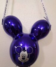 Disney Parks Mickey Balloon 100th Years Wonder Metallic Purple Popcorn Bucket picture