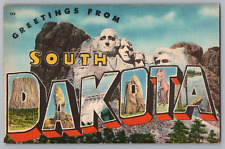 Postcard Greetings From South Dakota, Large Letter picture