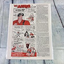 Vtg 1941 Print Ad Cream of Wheat LiL Abner Comic Magazine Advertisement Ephemera picture