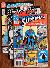 SUPERMAN # 421 #422 #423 (LOT of THREE)  DC COMICS 1986, NEW, NM picture