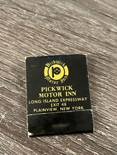 Matchbook  - Pickwick Motor Inn Plainview NY UNSTRUCK picture