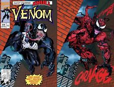 VENOM #33 Mike Mayhew Studio Variant Trade Dress Cover A & Virgin Cover B Raw picture