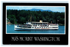 M/S Mount Washington - Cruising On Lake Winnipesaukee NH - Stained on backside picture