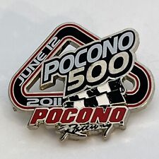 2011 Pocono 500 NASCAR Raceway Long Pond Pennsylvania Race Racing Lapel Pin picture