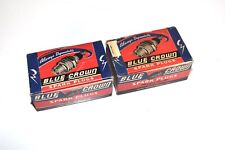 20 NOS 1941 Buick 37-42 Packard * BLUE CROWN T8 HUSKY SPARK PLUGS LOT * Vtg Auto picture