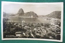 Estate Sale ~ Vintage Real Photo Postcard - Rio De Janeiro, Brazil - 1939 picture