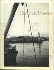 1941 Press Photo ship view of water and Candia, Crete - mjx55961 picture
