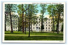 Postcard Wilberforce University Shorter Hall Ohio Linen Posted picture