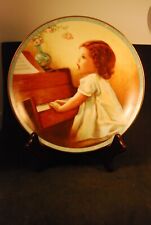 Hamilton Collection Harmony Plate Childhood Reflections Bessie PeaseCutmann 8.2