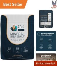 Real Salt Variety Mix - Organic Baja, Celtic, Pink Himalayan, Grey Salt Crystals picture
