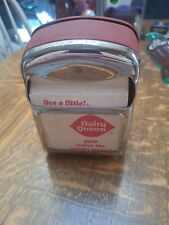 Vintage Marathon American Can Co. Dairy Queen Napkin Dispenser Metal Red 70s 80s picture