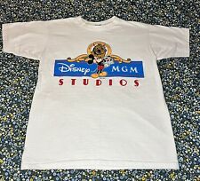 DISNEY MGM Studios Theme Park t-shirt Medium tag vtg 80s usa made single stitch picture