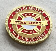 SEATTLE Fire Dept. Challenge Coin  picture