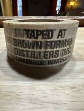 Vintage Brown Forman Packing Tape Old Louisville Kentucky picture