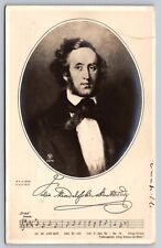 Postcard Music Composer Felix Mendelssohn picture