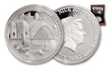 2017 Sydney Harbour Bridge 85th Anniversary 2oz Silver High Relief $5 Coin picture