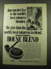 1969 Douwe Egberts House Blend Tobacco Ad picture