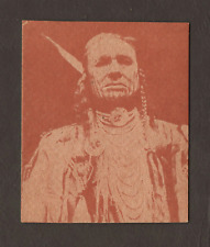 1930's R184-2 Indian Chiefs Strip Card #122 – White Man Runs Him picture