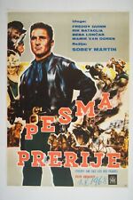 FREDDY QUINN UND DAS LIED DER PRÄRIE  IN THE WILD WEST Orig YU movie poster 1964 picture
