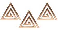 Triangle Pure Copper Maded Vastu Collectible for Positive Energy [Set of 3] picture