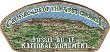 BSA CSP CROSSROADS OF THE WEST COUNCIL FOSSIL BUTTE 2024 $50 SPRING AD SA-60 picture