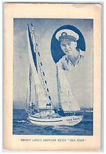 c1940 Dwight Long's American Ketch Idle Hour Cruise Seattle Washington Postcard picture