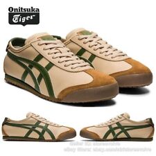 Vintage Onitsuka Tiger Mexico 66 Shoes  Unisex Beige/Green Sneakers 1183C102-250 picture
