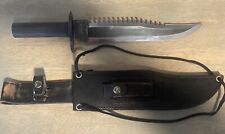 RARE vintage 1980s EXPLORER Rambo 2 RAM-II Survival KNIFE  21-033 JAPAN picture