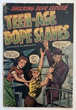 (1952) HARVEY COMICS LIBRARY #1 TEENAGE DOPE SLAVES VERY RARE PRE-CODE picture