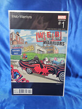 WEB WARRIORS #1 DAMION SCOTT HIP-HOP VARIANT COVER, SPIDER-GWEN 1ST PRINT VF/NM picture