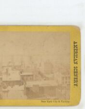 Birdseye View of New York City NY Stereoview picture