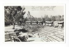 Knotts Berry Farm RPPC Covered Wagon Camp Unused picture