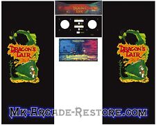 Dragon's Lair Side Art Arcade Cabinet Kit Artwork Graphics Decals Print picture