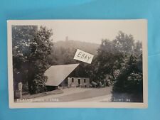 RPPC c1930s Neely's Mill New Hope PA Washington Crossing Park Path Sign realphot picture