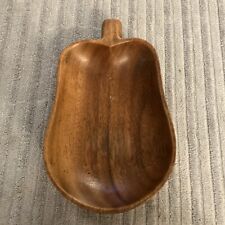 Vintage Genuine Hand Crafted In Philippines Nut/fruit Shaped Bowl picture