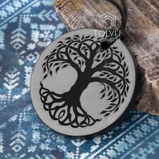 Shungite necklace Tree of Life Celtic small size made of real shungite Tolvu picture