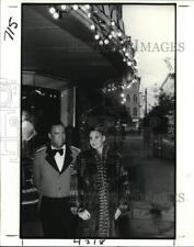 1980 Press Photo Nutria coat trimmed in raccoon from Yves St. Laurent collection picture