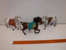 Vintage Lot of 3 Grand Champion Toy Horses Marchon Empire some tack picture