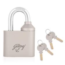 Godrej Dual Access Padlock with 2 Master Keys and 2 User Keys Polished(SILVER) picture