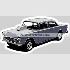 Two Lane Blacktop 1955 Chevy Famous Movie Car Magnet picture