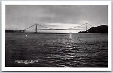 Vtg San Francisco California CA Golden Gate Bridge View Postcard picture