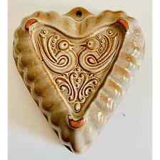 Vintage West Germany Heart Shaped Baking Mold picture