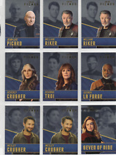Star Trek Picard Season 2 & 3 Then and Now Chase set - YOU PICK picture