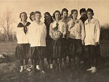 PHS 1919 Girls’ Basketball Team Posing For Team Photograph  picture