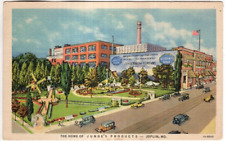 LINEN Postcard    THE HOME OF JUNGE'S PRODUCTS  -  JOPLIN, MISSOURI picture