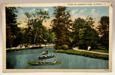 Scene in Lakemont Park, Altoona PA Pennsylvania Vintage Postcard picture