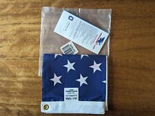 ANNIN & CO 34x63” USA FLAG, 26470229, EXPRESSLY FOR NATIONAL GEOGRAPHIC SOCIETY picture